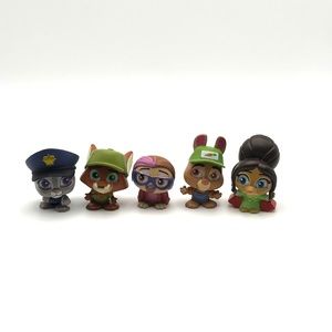 Disney Doorables Series 11 Zootopia+ Character Set Bundle